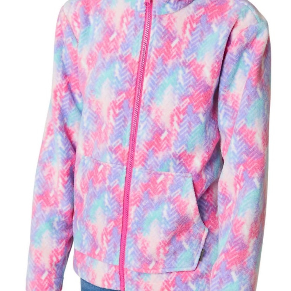 Eddie Bauer Girl’s 3 in 1 Jacket Coat Pink Size 10/12 NEW - Picture 10 of 10